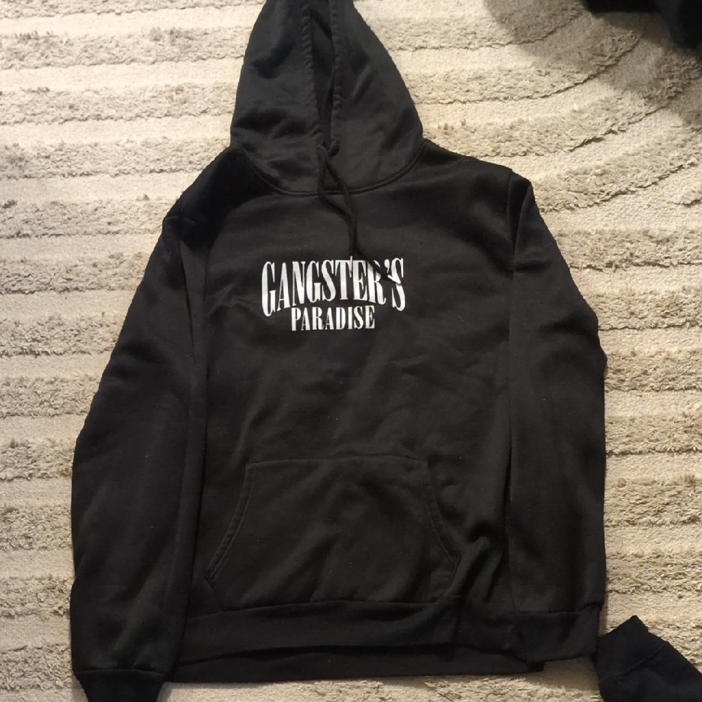Gangster's Paradise Black Hoodie